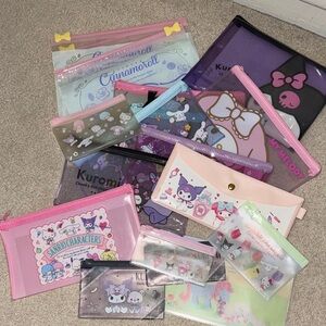 Sanrio Vinyl Pouches Bundle